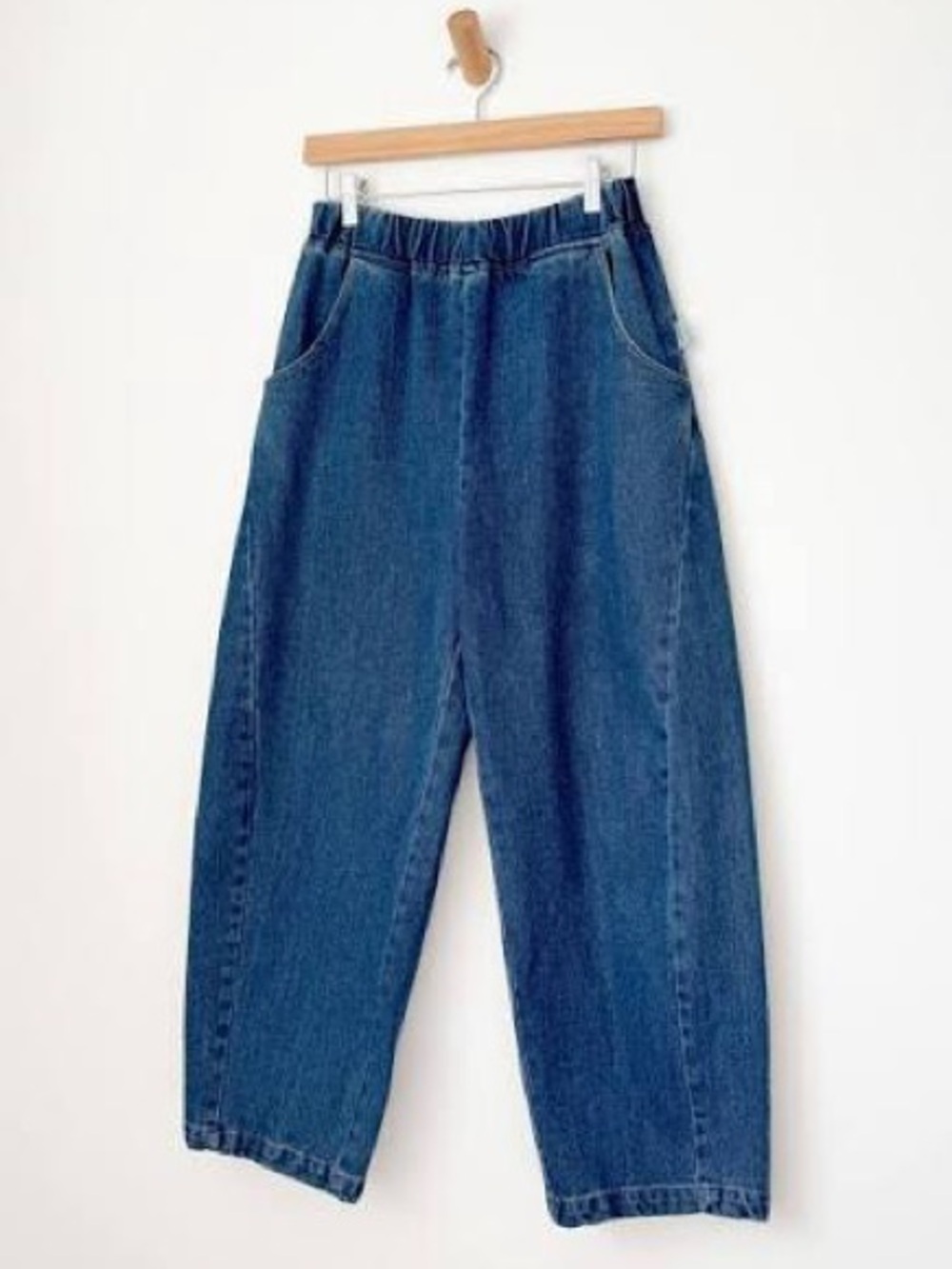 Le Bon Shoppe Arc pants in blue denim